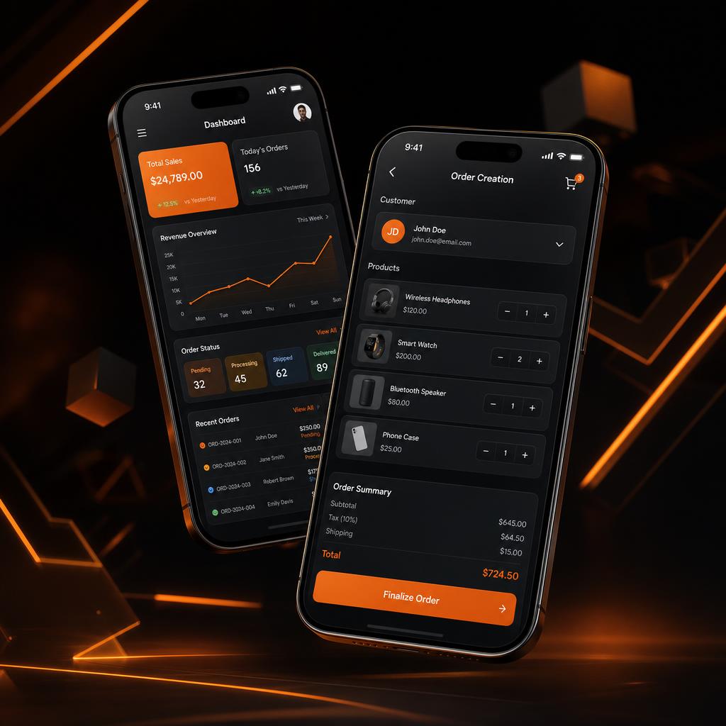 NexuOrder app showcase